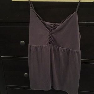 American Eagle Suede Tank Top - Large